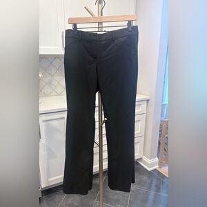 Theory Women's Classic Black Straight Leg Pants